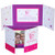 Custom printed gatefold-style photo folder for a spa