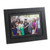 Horizontal black paper picture frame with graduation family photo