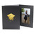 Black graduation photo folder with mortar board design Black graduation photo folder with mortar board design