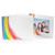 Watercolor rainbow photo folder