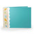 4x6 photo folder with tropical beach design