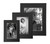 Black cardboard frames for 4x6, 5x7, or 8x10 photos Black cardboard frames for 4x6, 5x7, or 8x10 photos