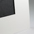 Cream mat board frame with black beveled edge detail