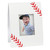 Baseball stitching Instax Mini paper frame