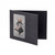Black photo insert card for wallet-sized prints Black photo insert card for wallet-sized prints