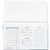 Section for dealer or mechanic notes inside document envelope Section for dealer or mechanic notes inside document envelope