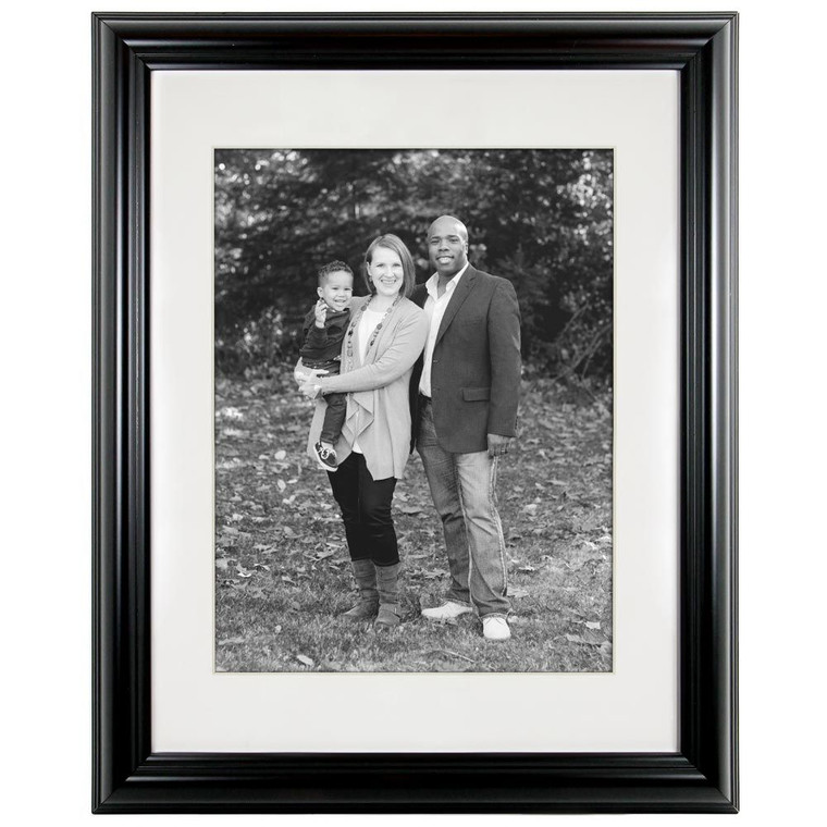 11x14 black picture frame for 8.5x11 photo