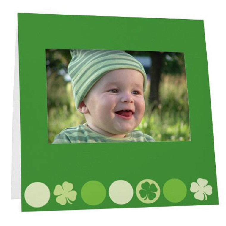St. Patrick's Day Instax paper frame