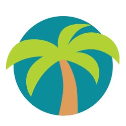 Palm tree icon