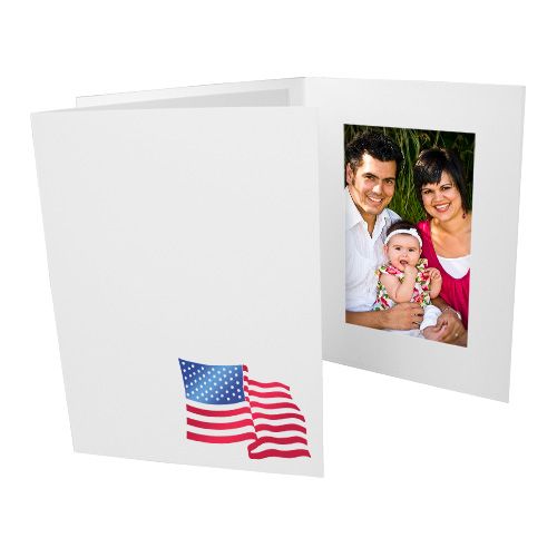 USA flag photo folder