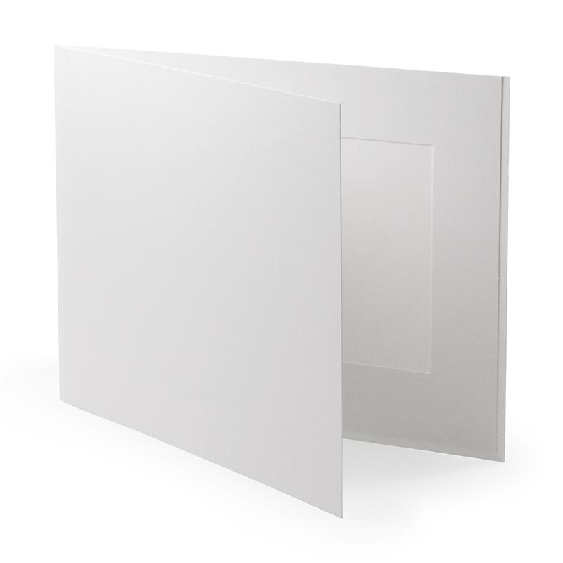 White photo event folder