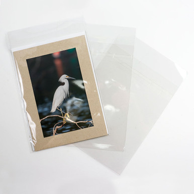 clear a2 card sleeves A2 Greeting Card Sleeves | Plastic Envelope Bags