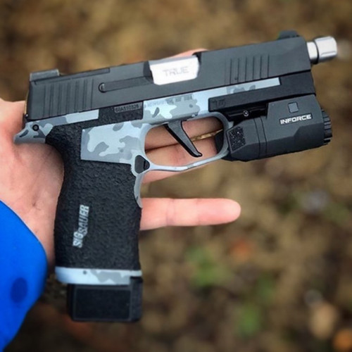 Sig P365 XL Stippling and Cerakote - Customized by Integral Defense Group / IDG Stippling Sig P365 XL Stippling and Cerakote - Customized by Integral Defense Group / IDG Stippling