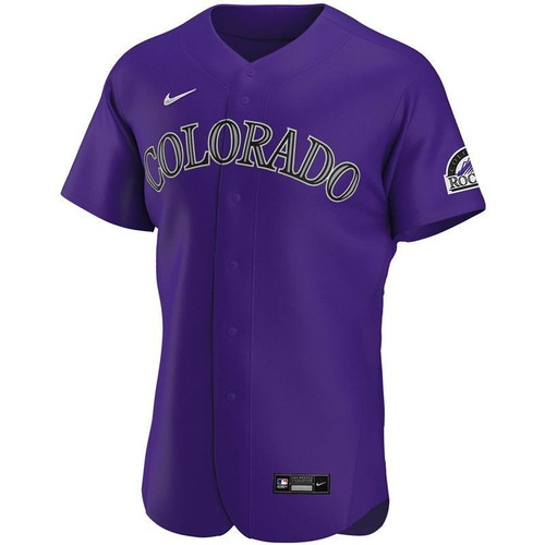 Colorado Rockies 2020 Mlb Personalized Custom Purple Custom Jersey All-Over Print