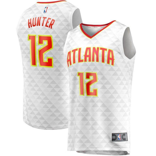 DeAndre Hunter Atlanta Hawks Fast Break Jersey White Association Edition 2019