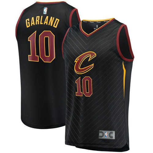 Darius Garland Cleveland Cavaliers Fast Break Jersey Black Statement Edition 2019