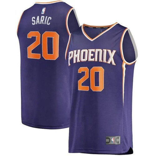 Dario Saric Phoenix Suns Fast Break Player Replica Jersey - Icon Edition - Purple