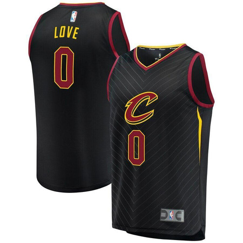 Kevin Love Cleveland Cavaliers Fast Break Jersey Black Statement Edition