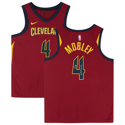 Evan Mobley Cleveland Cavaliers Fanatics  Autographed Nike Replica Replica Replica Icon Swingman Jersey with "2022 Rising Star" Inscription - Wine