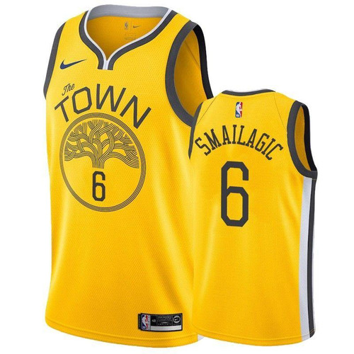 Golden State Warriors Alen Smailagic Earned 2019-20 Jersey