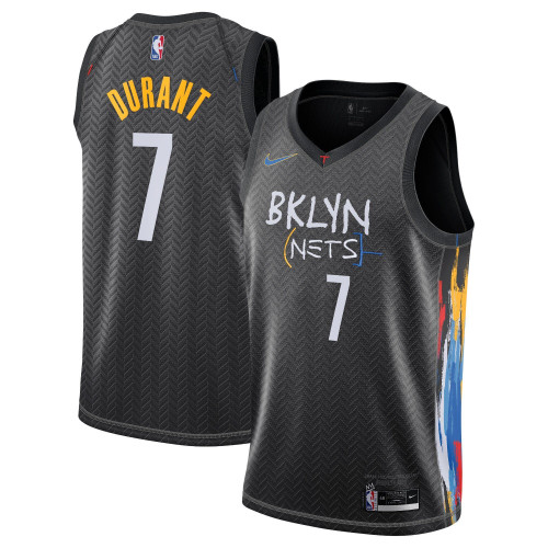 Brooklyn Nets Nike City Edition Swingman Jersey - Kevin Durant -