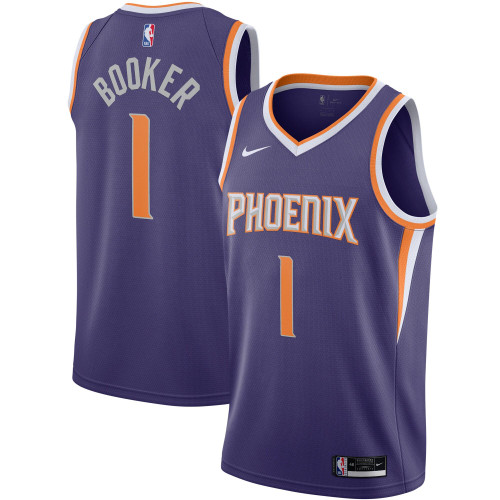 Devin Booker Phoenix Suns Nike Replica Replica Replica 2020/21 Swingman Jersey - Purple - Icon Edition