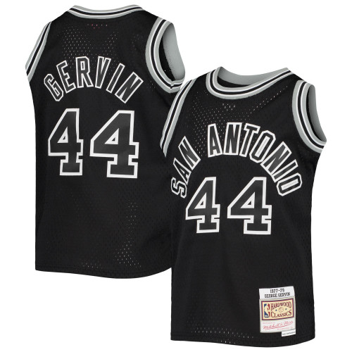 George Gervin San Antonio Spurs Mitchell & Ness  1978-79 Hardwood Classics Swingman Jersey - Black