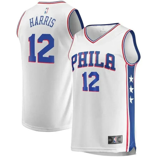 Tobias Harris Philadelphia 76Ers Fast Break Replica Player Team Jersey - Association Edition - White