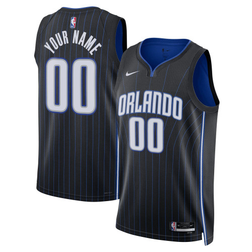Orlando Magic Nike Replica Replica Replica Unisex 2022/23 Swingman Custom Jersey Black - Icon Edition