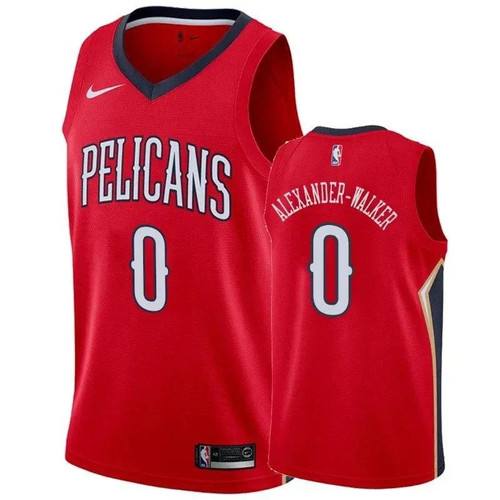 Men'S New Orleans Pelicans Nickeil Alexander-Walker #0 Statet Nba Jersey