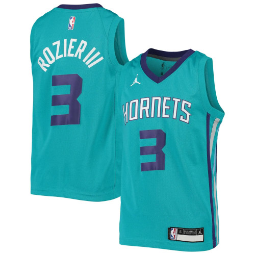Terry Rozier Charlotte Hornets Jordan Brand Youth Team Swingman Jersey - Teal
