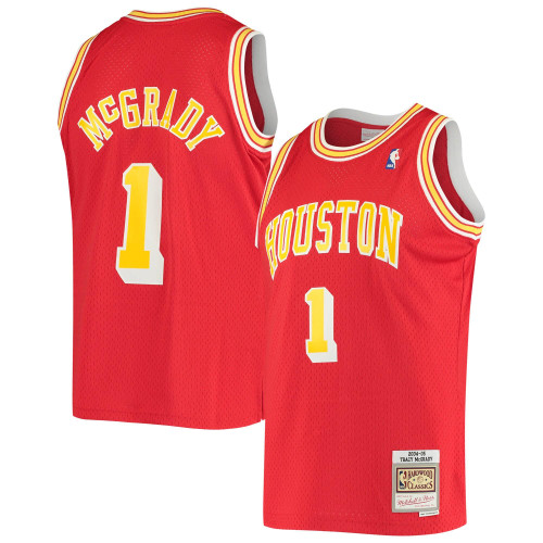 Tracy McGrady Houston Rockets Mitchell & Ness 2004/05 Hardwood Classics Swingman Jersey - Red