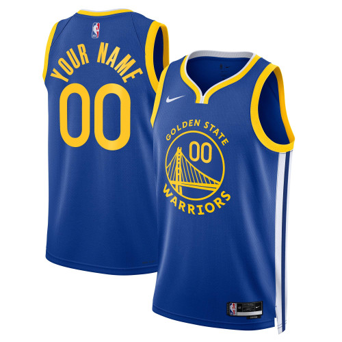 Golden State Warriors Nike Replica Replica Replica Unisex 2022/23 Swingman Custom Jersey Blue - Icon Edition