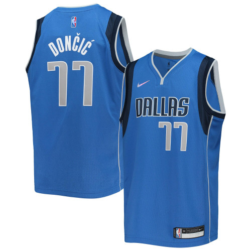 Luka Doncic Dallas Mavericks Nike Replica Replica Replica  2021/22 Diamond Swingman Jersey - Icon Edition - Blue