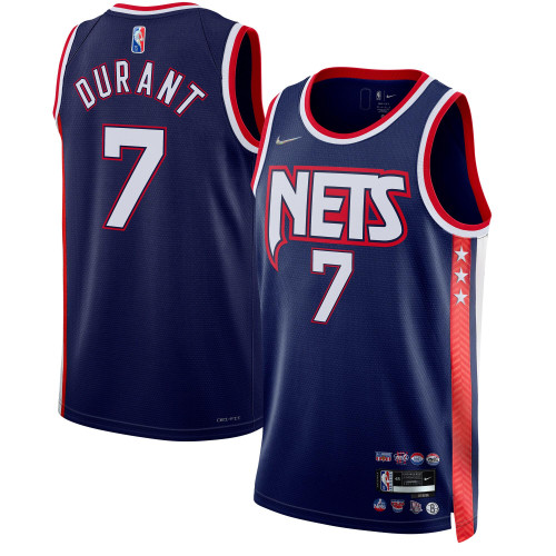 Kevin Durant Brooklyn Nets Nike Replica Replica Replica 2021/22 Swingman Jersey - City Edition - Navy