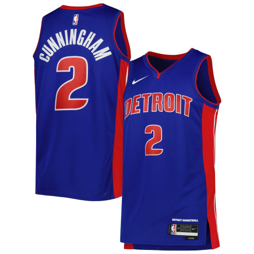 Cade Cunningham Detroit Pistons Nike Replica Replica Replica Unisex 2022/23 Swingman Jersey - Icon Edition - Blue