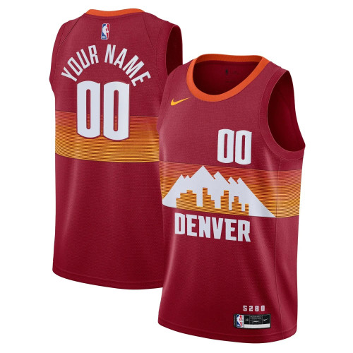 Denver Nuggets Nike City Edition Swingman Jersey - Custom - Youth - 2020