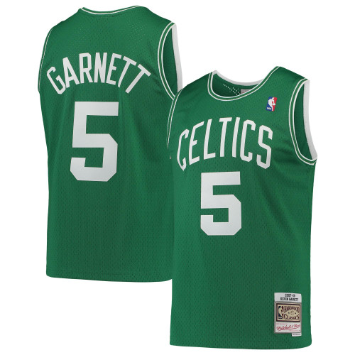 Kevin Garnett Boston Celtics Mitchell & Ness Hardwood Classics 2007-08 Swingman Jersey - Kelly Green