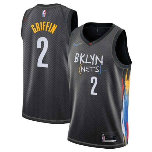 Brooklyn Nets Nike Replica Replica Replica City Edition Swingman Jersey - Black - Blake Griffin -  - 2020