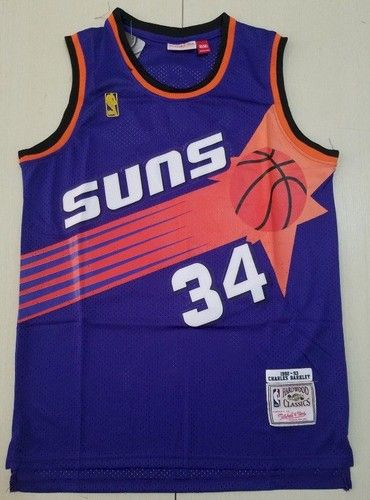 Phoenix Suns Charles Barkley 34# Blue Classics Edition Tanktop Jersey