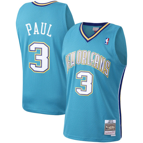 Chris Paul New Orleans Hornets Mitchell & Ness 2005-06 Hardwood Classics Swingman Jersey - Teal