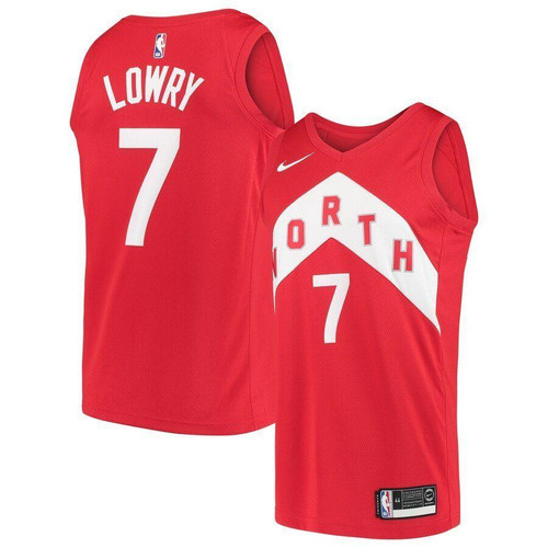 Kyle Lowry Toronto Raptors/19 Jersey Earned Edition Red 2019