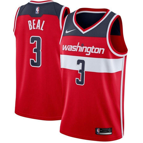 Bradley Beal Washington Wizards Jersey Red Icon Edition 2019