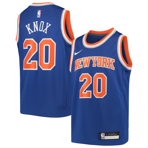 Kevin Knox New York Knicks Nike Replica Replica Replica  Team Swingman Jersey - Icon Edition - Blue