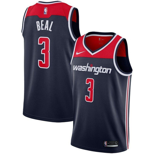 Bradley Beal Washington Wizards Jersey Statement Edition Navy 2019