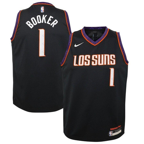 Devin Booker Phoenix Suns  Jersey Black City Edition