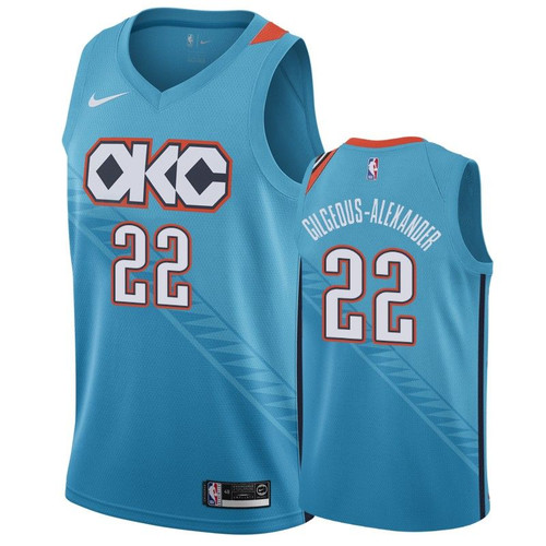 Oklahoma City Thunder Shai Gilgeous-Alexander #2 City Men'S Jersey