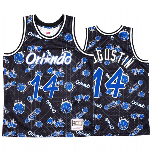 D.J. Augustin #14 Orlando Magic Blue Tear Up Pack Jersey