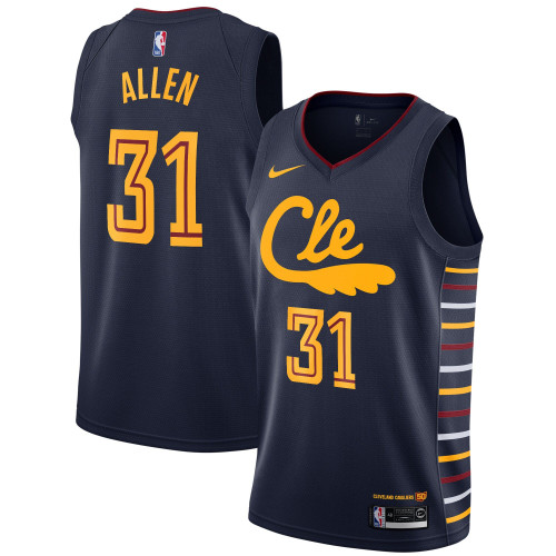 Cleveland Cavaliers Nike City Edition Swingman Jersey - Navy - Jarrett Allen - Youth - 2019