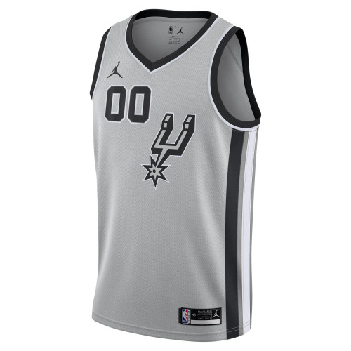 San Antonio Spurs Jordan Brand Swingman Custom Jersey - Statement Edition - Silver